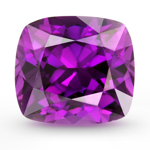 Cushion purple garnet gemstone Cushion purple garnet gemstone